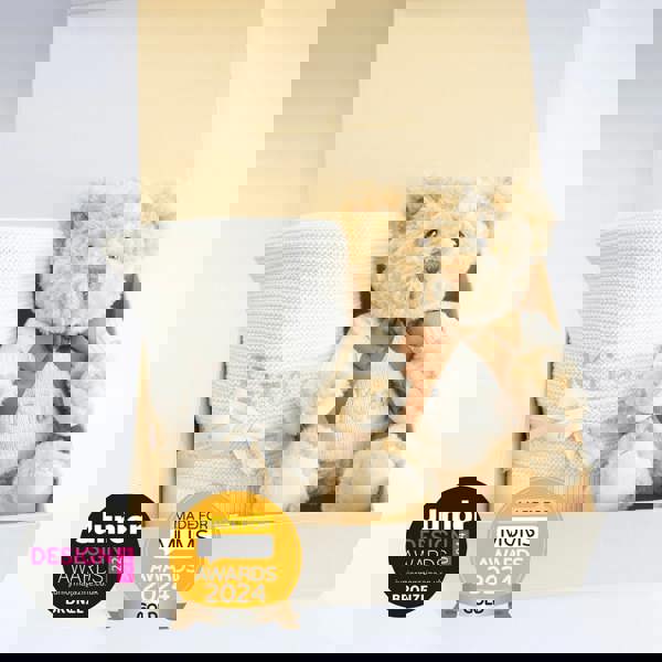 The Baby Gifting Company NEW BABY BLANKET AND TEDDY