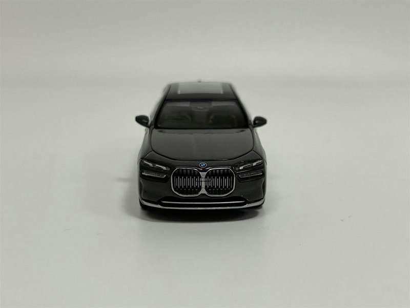 Mini GT BMW i7 xDrive60 Dravit Grey LHD 1:64 Mini GT MGT00818L