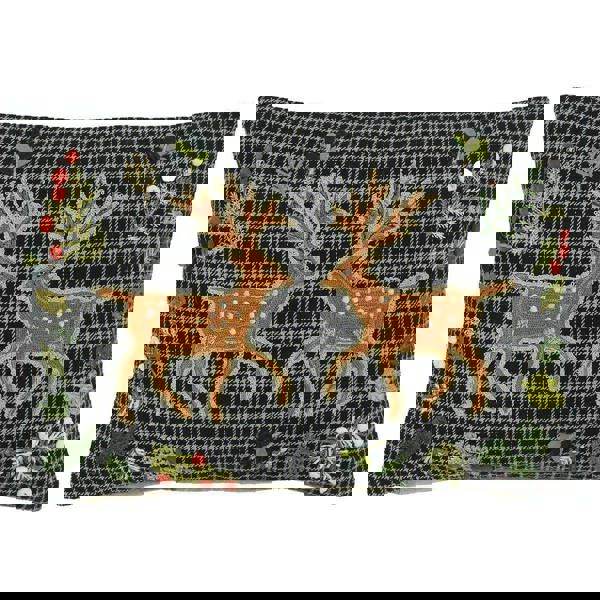 Riva Home Riva Paoletti Artisan Deer Cushion Cover - Multicolour