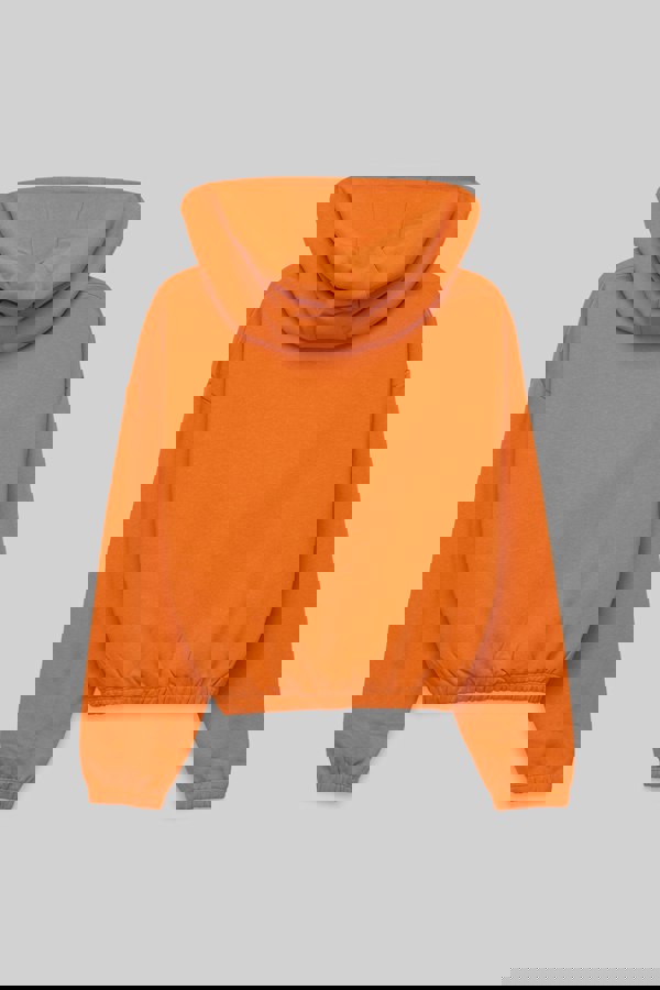 ENORSIA Jersey Hoodie With Elastic Waistband