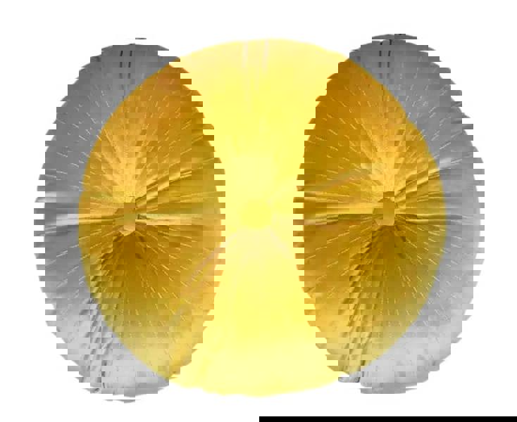 ANYHOUZ Pleated Round Pillow with Soft Cushion Filling