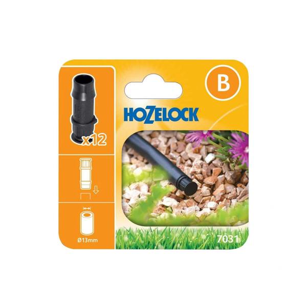 Hozelock 7031 End Plug 13mm (pack 12) - Multi Colour - 
