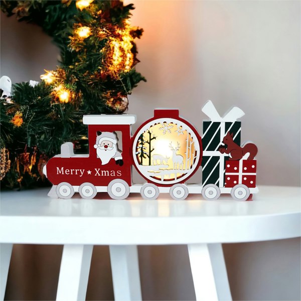 Xmas Haus LED Festive Village Train