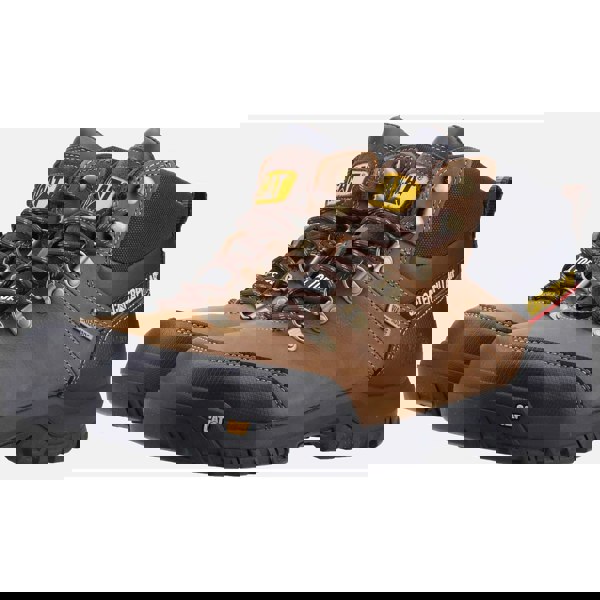 Caterpillar Framework Safety Boot ST S3 WR HRO SRA - Seal Brown