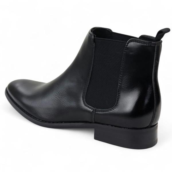 Dolcetto Men's Chelsea Slip-On Office Ankle Boots