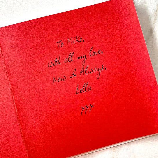 Abode Home & Gifts Heart Hands Papercut Card