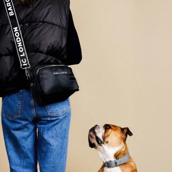 Barc London Black Everyday Dog Walking Bag