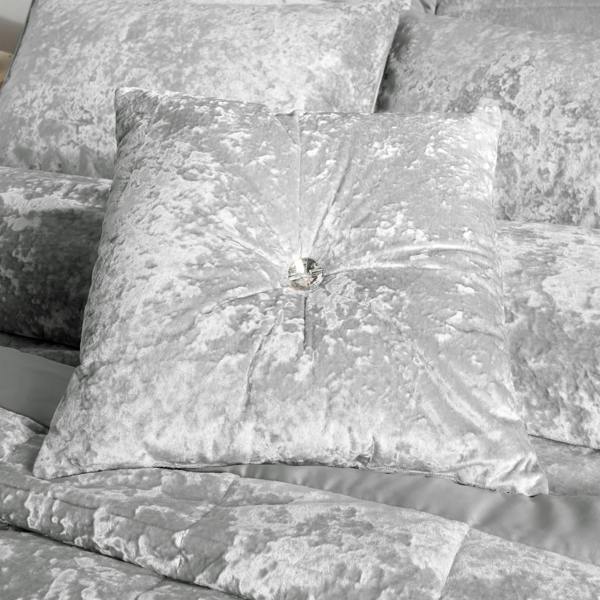 Catherine Lansfield Crushed Velvet Filled Cushion