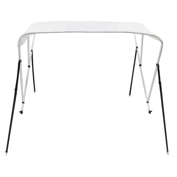 Berkfield 3 Bow Bimini Top White 183x160x137 cm