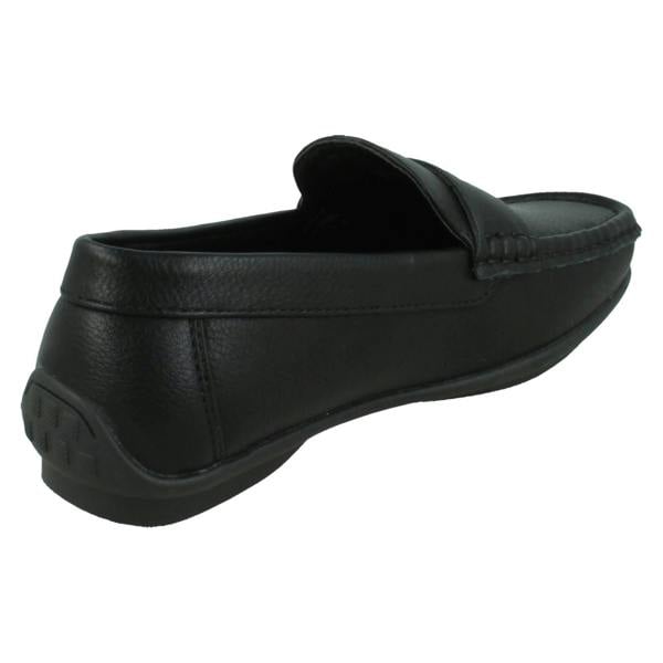 Thomas Blunt Boys Thomas Blunt Flat Slip On Smart Loafer Shoes N1155