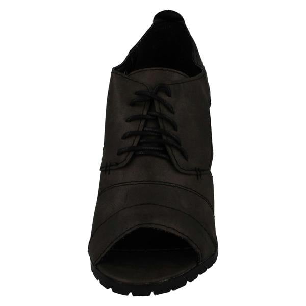 Ladies Barricci Side Cut Out Peep Toe Heels