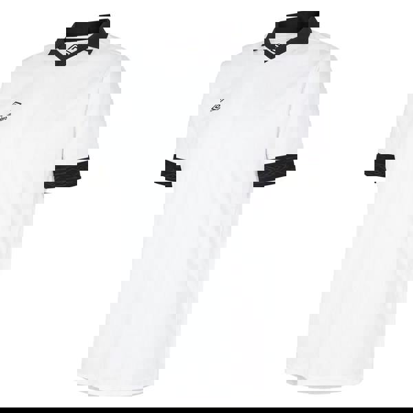 Umbro Childrens/Kids Tempest Short-Sleeved Jersey - White/Black