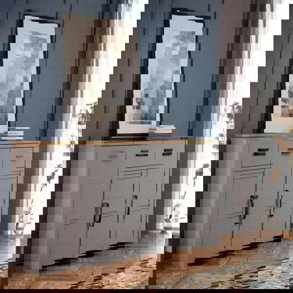 Furniture To Go Bohol Sideboard in Riviera Oak/Grey Oak