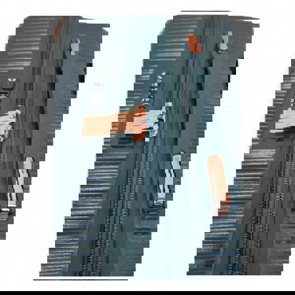 Snowball Hard Shell Luggage 8 Spinner Wheels Travel Suitcase