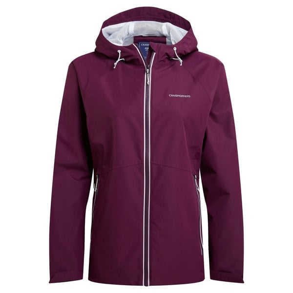 Craghoppers Womens/Ladies Brielle Waterproof Jacket - Beet