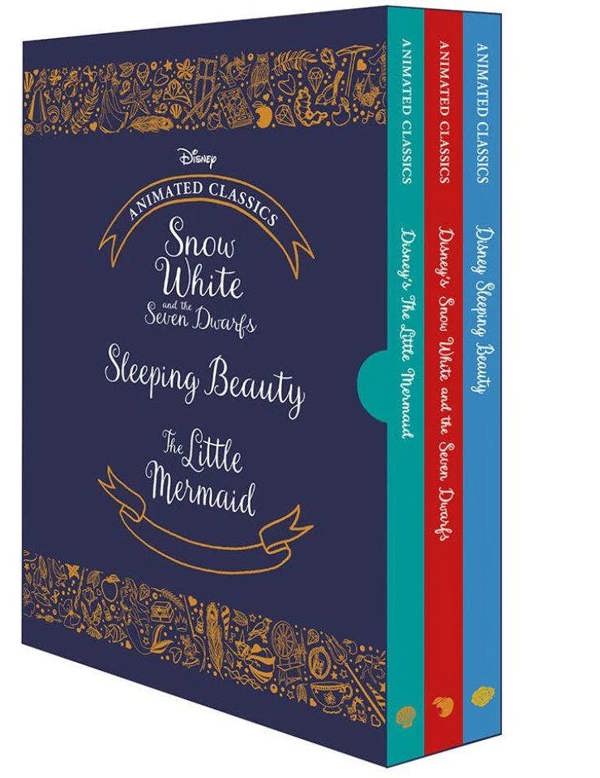 Disney Animated Classics Slipcase: Snow White & the Seven Dwarfs, Sleeping Beauty, The Little Mermaid