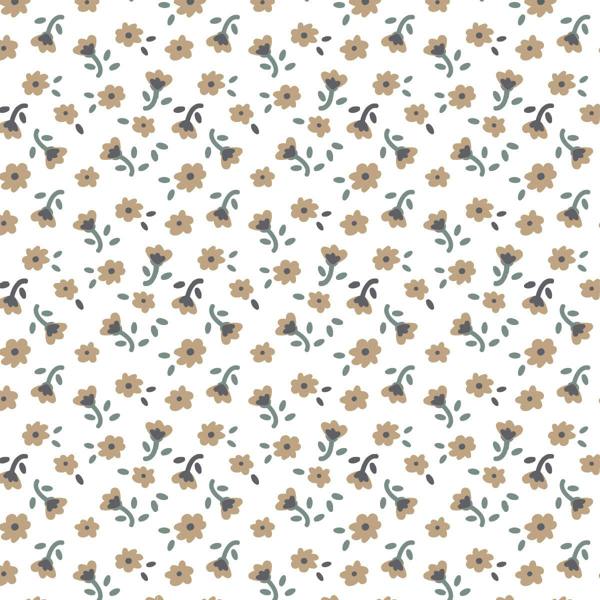 Lulujo - Cotton Cot Sheet - Vintage Floral