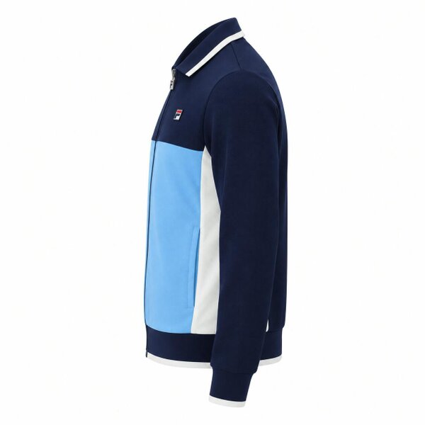 Fila Arlen Colour Block Track Top Jacket Fila Navy/Gardenia/Azure Blue