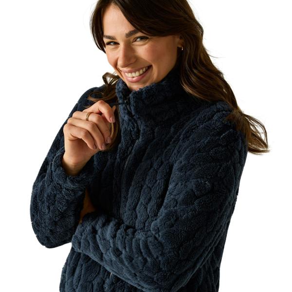 Regatta Womens/Ladies Ayana Full Zip Fleece Jacket - Navy - 
