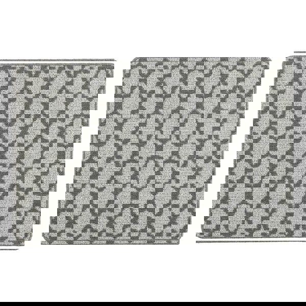 My Mat Stain Resistant Moroccan Tile Silver