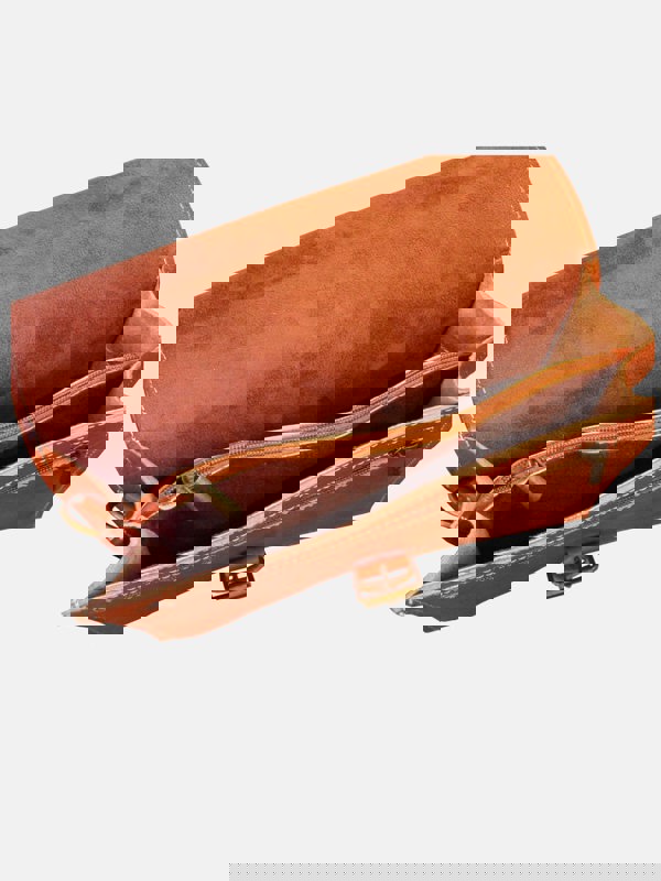 Berber Leather The Casablanca Mini Satchel in Light Brown