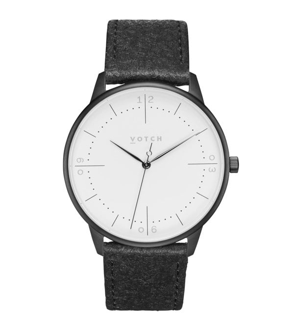 Votch Black & Piñatex Watch | Aalto