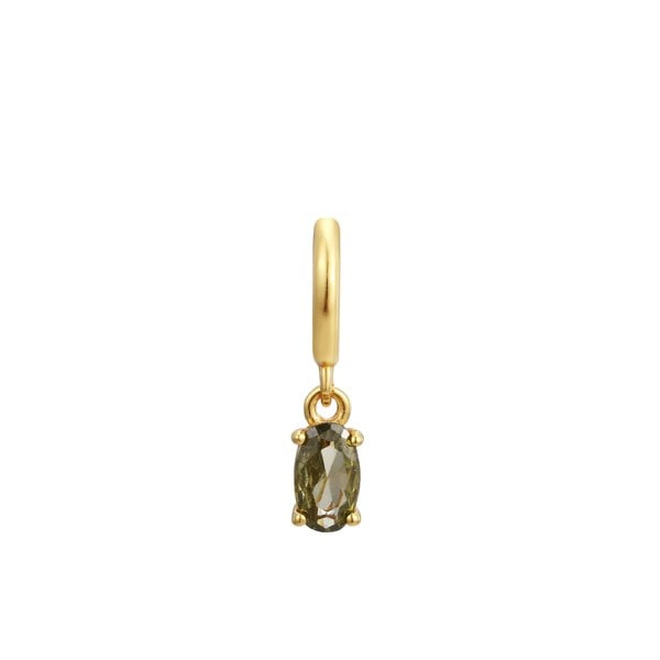 Gold Trip August Birthstone Necklace