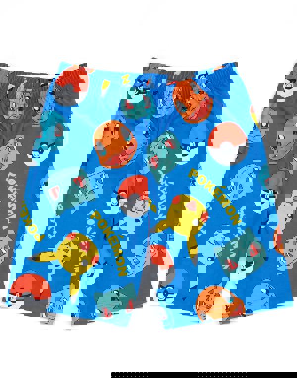 Pokemon Unisex Kids Multicoloured Short Sleeve Short Leg Pyjama Set