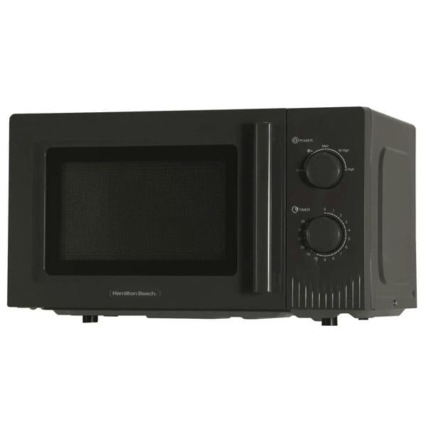 Hamilton Beach Miami Manual 800W Microwave - Charcoal Grey - Hamilton Beach UK