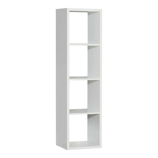 Wyld Haus Shanghai Matt White 4x1 Storage Unit 4 Shelves
