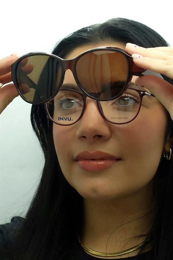 Smarty Sunglasses X2115 B Transparent Brown EF Brown