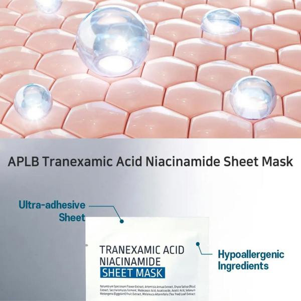 APLB Tranexamic Acid Niacinamide Sheet Mask (1pc / 10pcs)