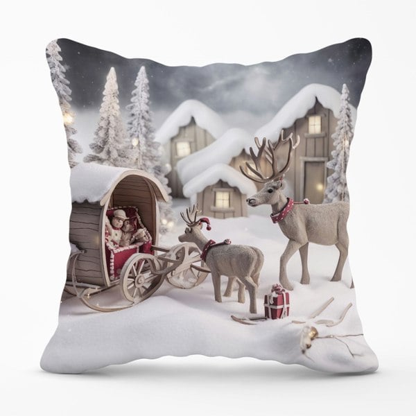 Warren Reed We Come Bearing Gifts Cushions