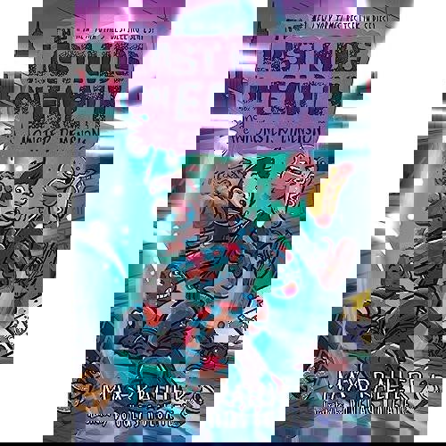 The Last Kids on Earth and the Monster Dimension by Max Brallier illustrated by