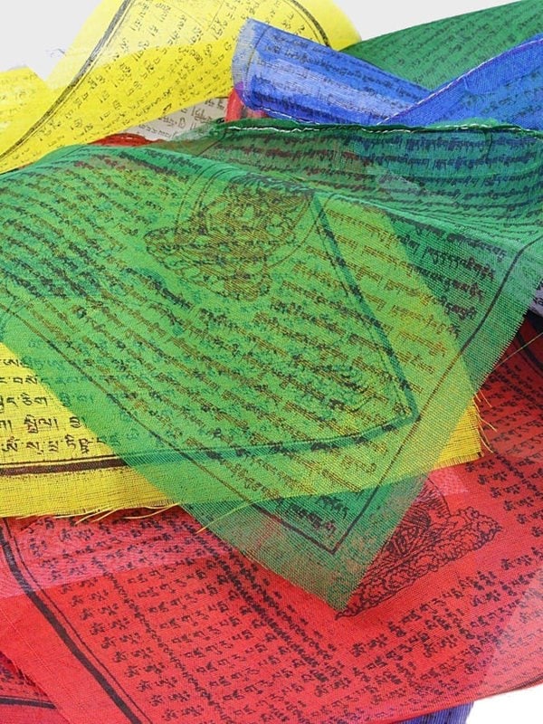 Namaste Set of Prayer Flags Fair Trade from Nepal
