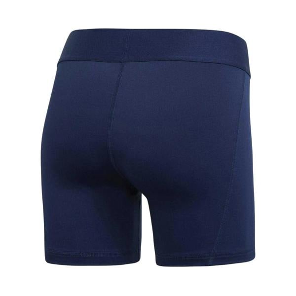 Adidas Womens/Ladies Techfit Volleyball Shorts - Navy Blue/White - 