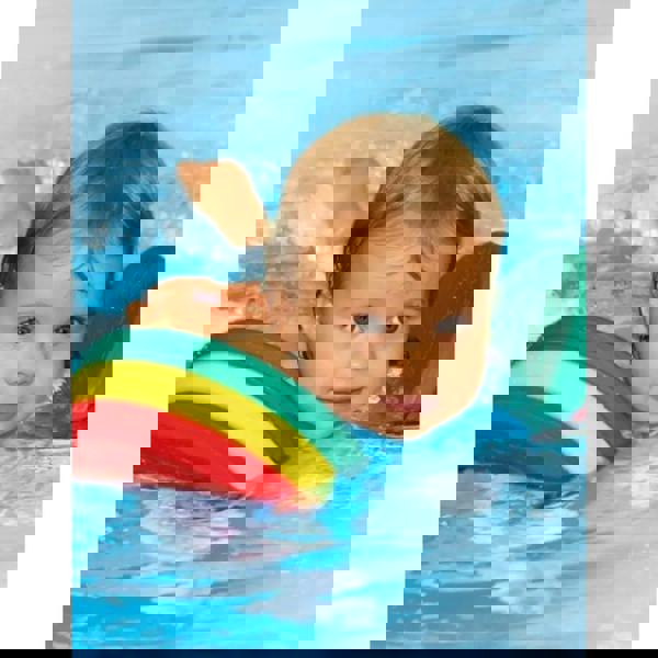 Fashy Delphin kids swimming arm discs pack of 6 with yellow green design