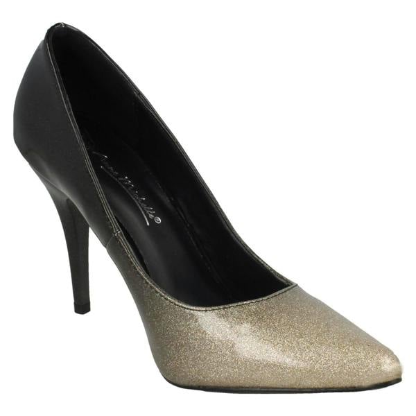 Anne Michelle Ladies Anne Michelle High Heel Pointed Toe Court Shoes