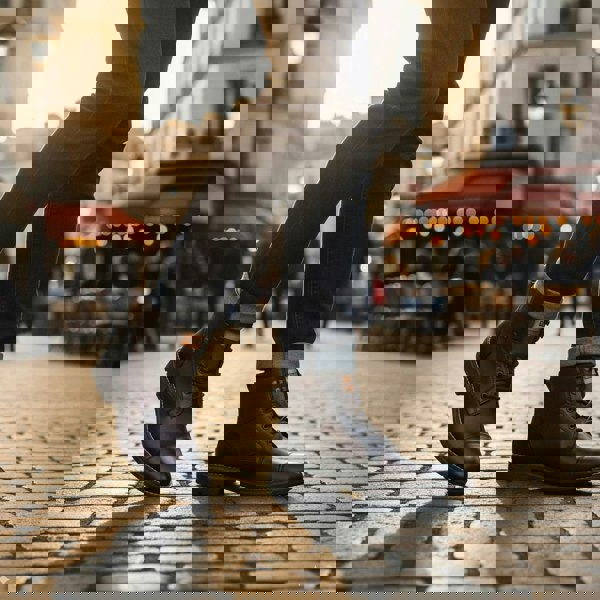 Pikolinos York - Men's Olmo Brown Lace Up Leather Ankle Boots