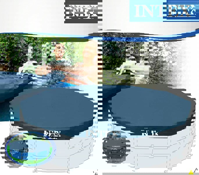 Intex 28030 Cover For Metal Frame Swimming Pool 10FT