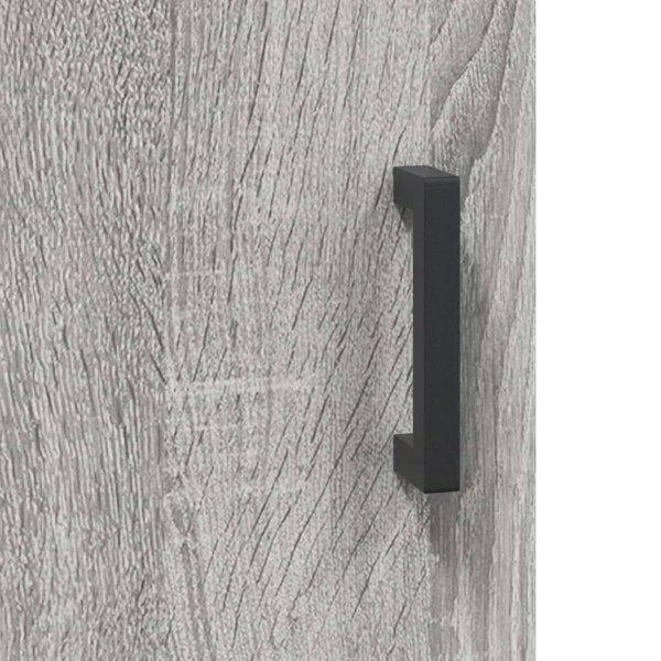 Berkfield Highboard Grey Sonoma 69.5x34x180 cm Engineered Wood