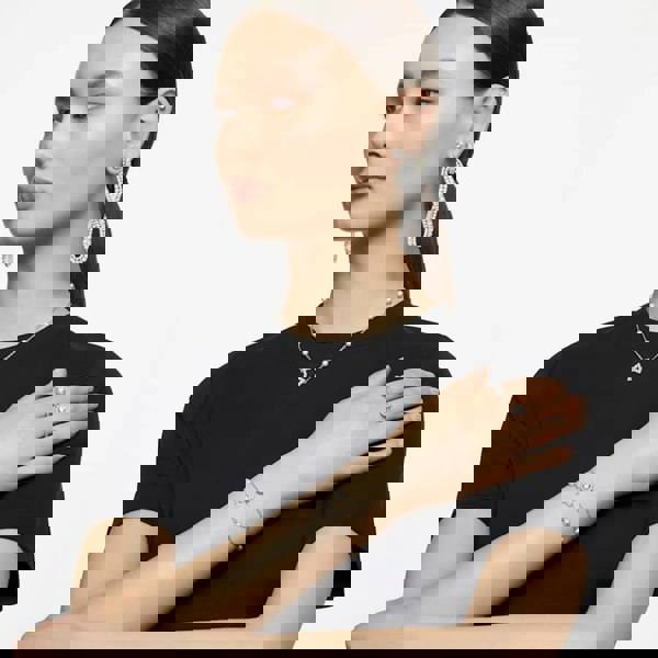 Swarovski Ladies Constella Round Halo Toggle Bracelet 5636266