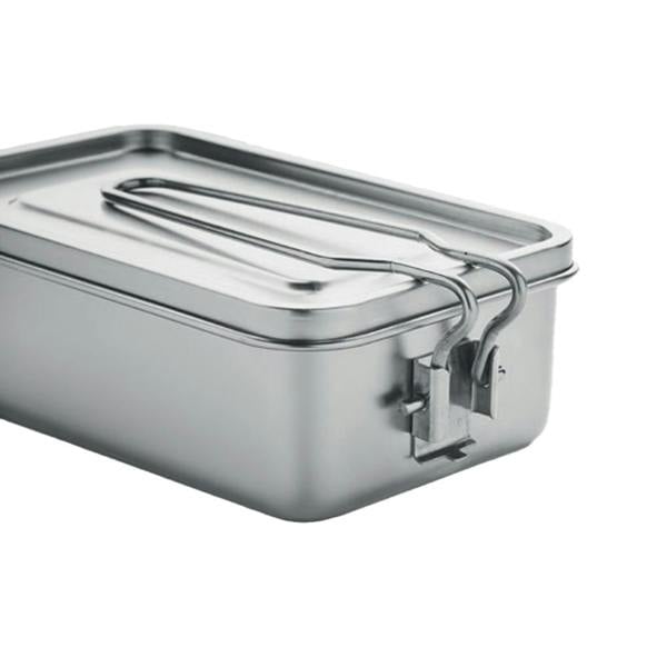 MidOcean Tamelunch Stainless Steel 750ml Lunch Box - Silver - 