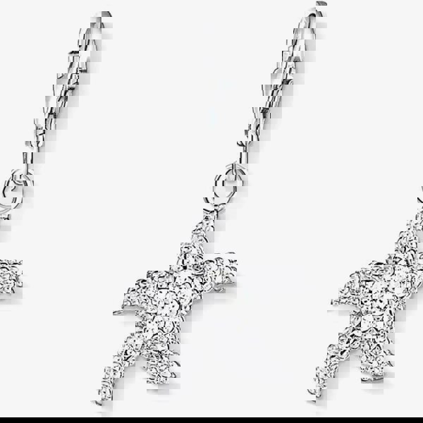 THOMAS SABO Silver Clear CZ Pavé Starfish Charm 0917-051-14