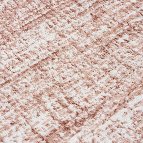 The Rugs Montana Abstract Cream Rose Rug | 3800
