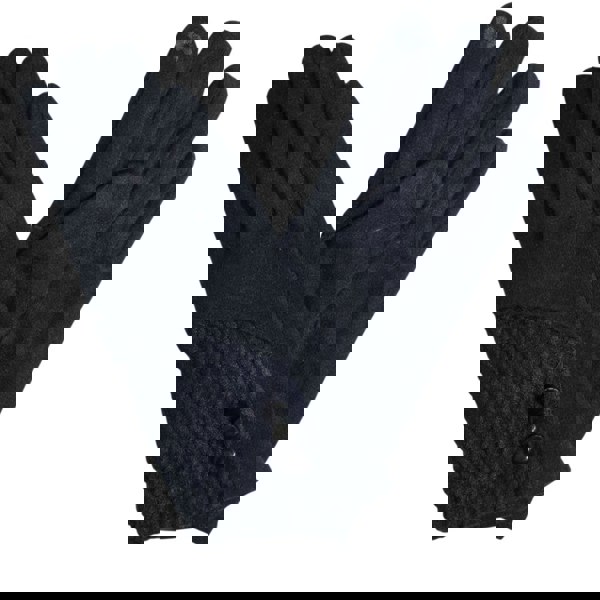 Love EMVY Cashmere Blend Gloves With Button Detailing