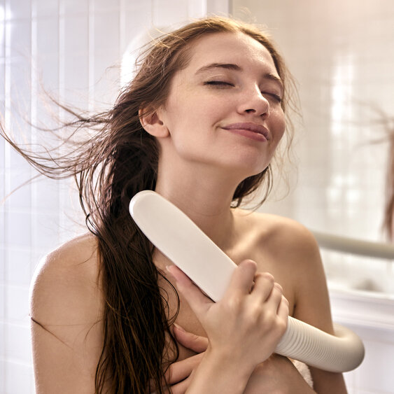 Hydor Pro Washroom Body & Hair Dryer - Wall-Mounted Hair Dryers with Shaver Sockets - 5 Heat Settings