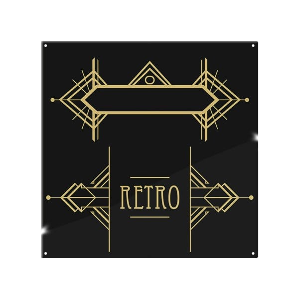 Benjamin Tate Design Art Deco Retro Splash Back