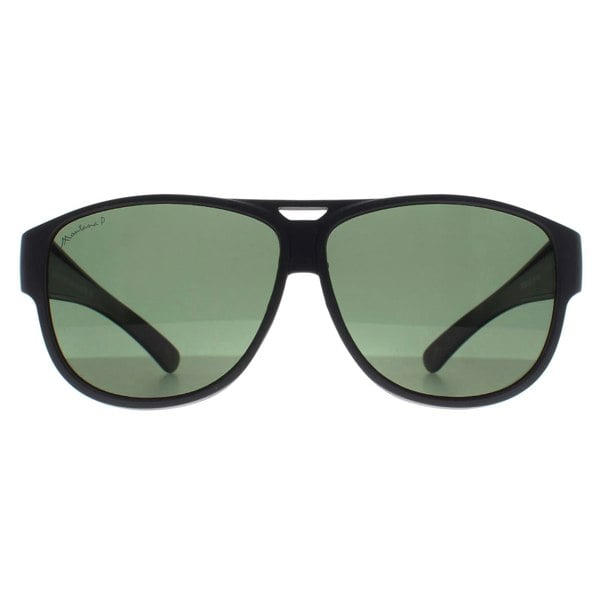 Montana Fit Over Glasses Sunglasses FO6 A Matte Grey G15 Polarized