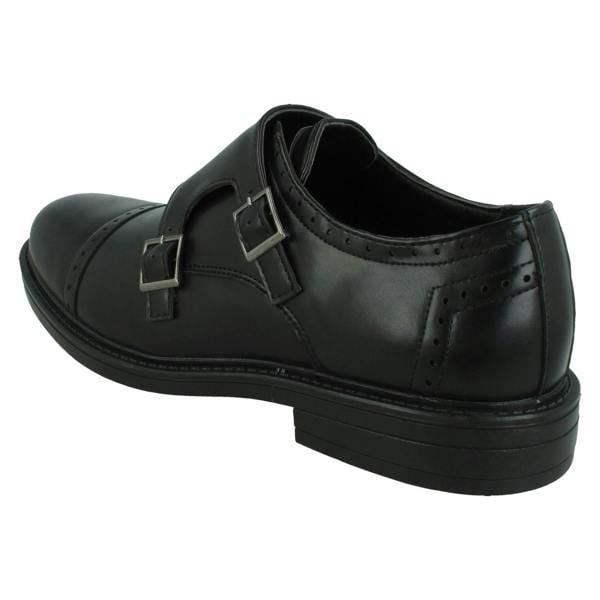 Thomas Blunt Mens Thomas Blunt Dual Buckle Strap Brogue Shoes A1131